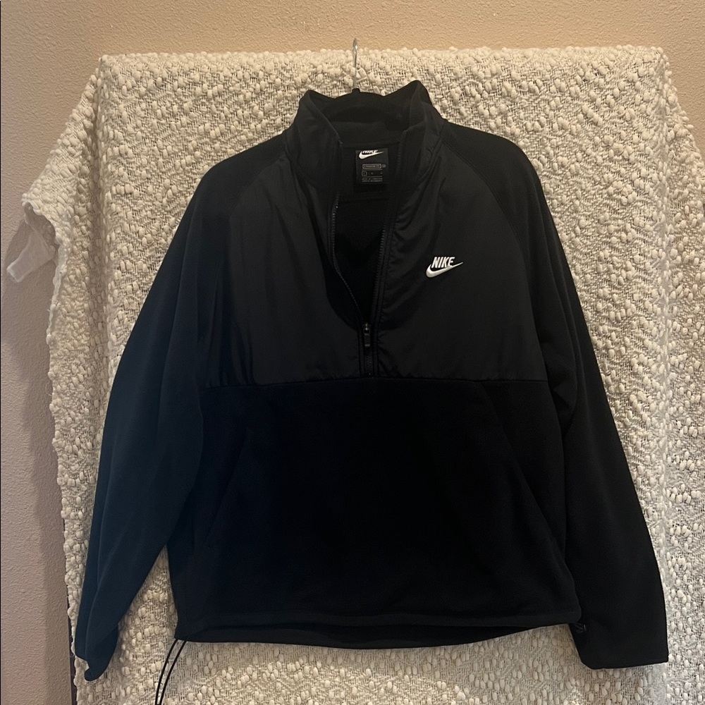 MEN’S NIKE HALF ZIP FLEECE TOP PULLOVER SWEATSHIRT